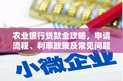 大祥农业银行贷款全攻略，申请流程、利率政策及常见问题解析
