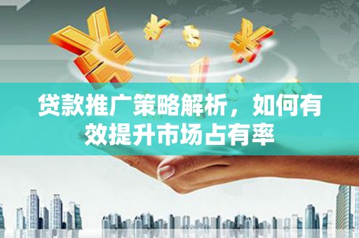 大祥贷款推广策略解析，如何有效提升市场占有率