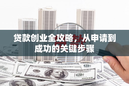 大祥贷款创业全攻略，从申请到成功的关键步骤