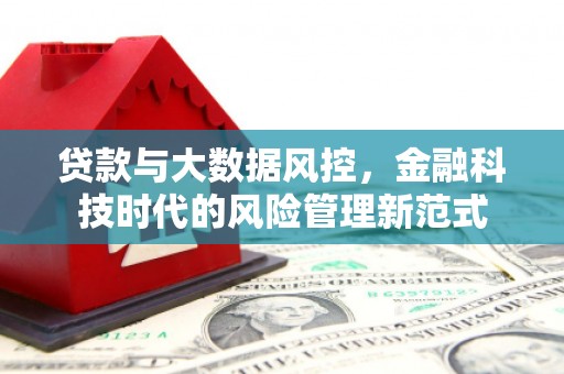 大祥贷款与大数据风控，金融科技时代的风险管理新范式