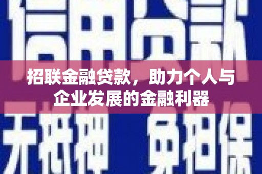 大祥招联金融贷款，助力个人与企业发展的金融利器