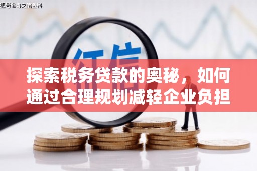 大祥探索税务贷款的奥秘，如何通过合理规划减轻企业负担