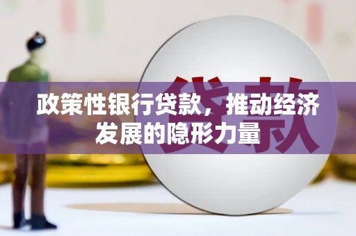 大祥政策性银行贷款，推动经济发展的隐形力量