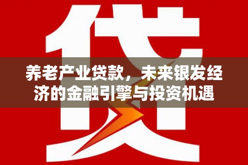 大祥养老产业贷款，未来银发经济的金融引擎与投资机遇