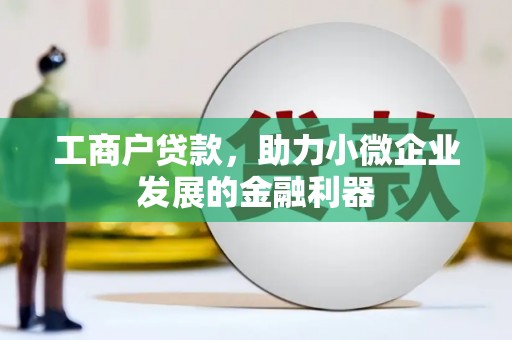 大祥工商户贷款，助力小微企业发展的金融利器