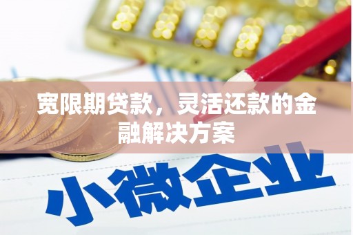 大祥宽限期贷款，灵活还款的金融解决方案
