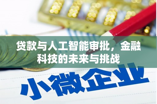 大祥贷款与人工智能审批，金融科技的未来与挑战