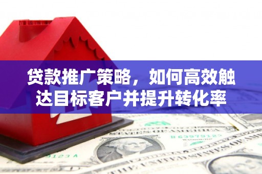 大祥贷款推广策略，如何高效触达目标客户并提升转化率
