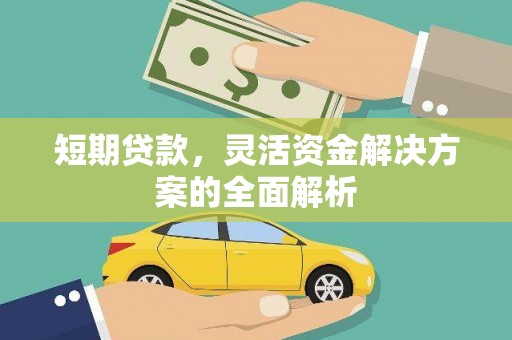 大祥短期贷款，灵活资金解决方案的全面解析