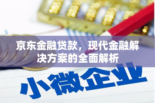 大祥京东金融贷款，现代金融解决方案的全面解析