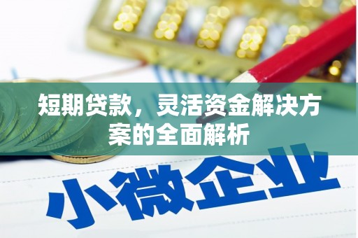 大祥短期贷款，灵活资金解决方案的全面解析